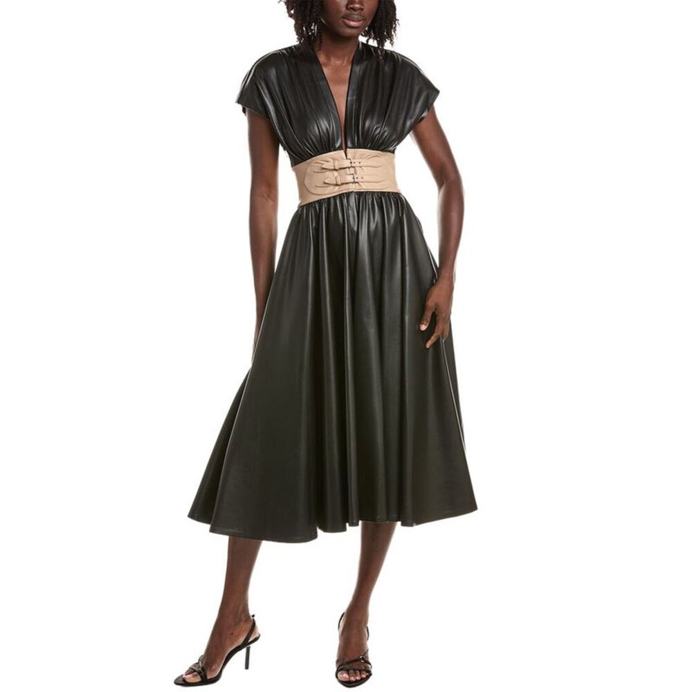 Alexis Womens Viktora Midi Dress, Black